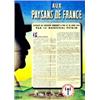 Image 1 : Aux Paysans de France SOGNO "Extraits du Discours prononcé à Pau le 20 avril 1941 par le Maréchal...