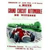 Image 1 : Grand Circuit Automobile de Vitesse Metz - 1954 - Organisé par l'Association sportive de l'Automo...