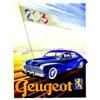 Image 1 : 203 Peugeot Georges Lang Paris Aff. E. B.E. B + 450/750 € 103 x 80 cm 2950/4920 FF 380/640 $ AUTO...