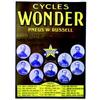 Image 1 : Cycles Wonder "Pneus W. Russel, vous présente ses vaillants défenseurs pour 1924, J. Pelletier, D...
