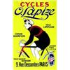 Image 1 : Cycles O. Lapize Paris "Selle Lamplugh, chaîne Brampton, lanterne & timbre C.I.C.C.A., frein tour...