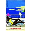 Image 1 : S/ Agamemnon GEORGET GUY Maquette à la gouache signée / Gouach model signed B.E. B + Tampon en ha...