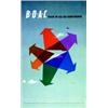 Image 1 : BOAC - Flies to all Six Continents GAMES A. "British Overseas Airways Corporation in association...