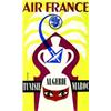 Image 1 : Air France - Tunisie - Algérie - Maroc BUITGE Gouache sur papier / Gouach on paper B.E. B + 700/9...