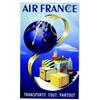 Image 1 : "Air France - Transporte Tout, Partout" DEHEDIN Perceval Paris Aff. E. T.B.E. A - 380/700 € "100...
