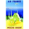 Image 1 : Air France - Proche Orient EVEN Havas 1950 Aff. N.E. T.B.E. A - 530/840 € "100 x 61,5 cm" 3480/55...