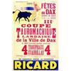 Image 1 : IIIe Coupe tauromachique landaise de la ville de Dax REMY G. (d'après) "Fêtes de Dax - Le seul co...