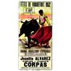 Image 1 : Fêtes de Roquefort 1952 REUS J. "Grande novillada espagnole - Joselito Alvarez, Carlos y Paquito...