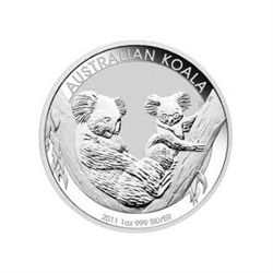 Australian Koala 1 Ounce Silver 2011