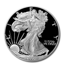 Proof Silver Eagle 2003-W