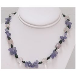 NATURAL 188.00 CTW TANZANITE AND SEMI-PRECIOUS STONES N