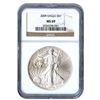 Certified Uncirculated Silver Eagle 2009 MS69