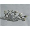 Image 1 : VINE WHITE PEARL CZ BROOCH AUTHENTIC PHILIPPINE PEARL M