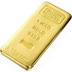 Gold Bars: One Kilo Gold Bar (Manufacturer Our Choice)