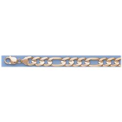 GENUINE 16\  14K ITALIAN GOLD FIGARO CHAIN 67.4 G