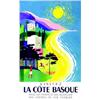 Image 1 : Visitez la Côte Basque JACQUELIN J. Avec les trains et les autocars des chemins de fer français H...