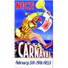 Lot de 4 : Carnaval de Nice "1953 (par Béglia) / 1950 (par Jean Luc) / ""Le Couple aux Fleurs"" (...