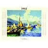 Image 1 : Beaulieu-sur-Mer LESSIEUX E. LOUIS (Calendrier 1942) P. Ferran Marseille Affiche collée sur carto...