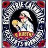 Image 1 : Biscuiterie Caennaise Desserts normands - R. Obert Aff. N.E. B.E. B + Manques dans la marge de dr...