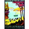 Image 1 : La Côte d'Emeraude GALLAND A. Les bords de la Rance de Dinard à Dinan De la Goutte d'Or 1926 Aff....