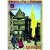 Image 1 : Quimper - Bretagne ALO G. De Malherbe & Cie Paris 1919 Aff. E. B.E. B + Traces de plis et déchiru...