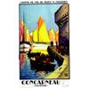 Image 1 : Concarneau (Finistère) ALO Lucien Serre & Cie Paris 1933 Aff. N.E. B.E. B + 610/910 € 100 x 62 cm...