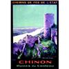 Image 1 : Chinon 1926 LAVALLEY GERMAINE Ruines du château Daude Frères Paris 1927 Aff. N.E. B.E. B + 380/70...