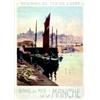 Image 1 : Granville 1921 MEUNIER Bains de mer de la Manche Chaix Paris Aff. N.E. B.E. B + Déchirures et lég...