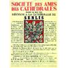Image 1 : Société des Amis des Cathédrales - Réunion à la Cathédrale de Senlis 1914 Bonin Paris Aff. N.E. B...