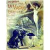Image 1 : La Vache Enragée - Mi-Carême 1896 PAL Cavalcade de Montmartre Paul Dupont Paris Aff. E. (entoilag...