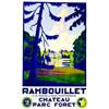 Image 1 : Rambouillet 1936 HERVIGOZ ? "Château, parc, forêt - A 40 minutes de Paris Montparnasse" Lucien Se...