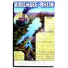 Image 1 : Bodensee und Rhein Orell Füssli Zurich Aff. E. ( Offset ) B.E. B + 300/610 € 97 x 62 cm 1970/4000...