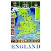 Image 1 : Lot de 3 Affiches sur l'Angleterre England (par Griffin) (x 2) / North British Railway and its co...