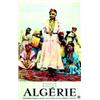 Image 1 : Algérie - Bou Saâda - Danseuse Ouled Naïls Baconnier Alger Aff. N.E. B.E. B + 230/380 € 100 x 65...
