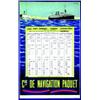 Image 1 : Cie de navigation Paquet 1942 TONELLI.J "Ligne port-Vendres - Tanger - Casablanca. Frêt et passag...