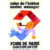 Image 1 : Lot de 2 : Foire de Paris Salon de l'Habitat et du Confort Ménager (par G. Nicolitch) / Peintres...