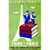 Image 1 : La Librairie Française à la Foire de Paris - 1956 FIX-MASSEAU Tous les livres du 5 au 21 mai Ciné...