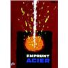 Image 1 : Emprunt Acier VILLEMOT Gis Maquette à la gouache signée / Gouach model signed T.B.E. A - 230/380...