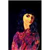 Image 2 : Lot de 2 Kisling KISLING """Femme Blonde dans la nature"" / ""Femme Brune en Intérieur""" Lot de...