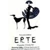 Image 1 : Erte - 1967 ERTE First London Exhibition - Grosvenor Gallery Curwen Press London Affiche collée s...