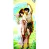 Image 1 : """Les Amoureux""" GUERZONI G. Affiche imprimée sur toile / Poster printed on canvas T.B.E. A - 2...