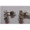 Image 2 : 2.54g Earring of Diamond 0.21 Ctw in 18kt White Gold