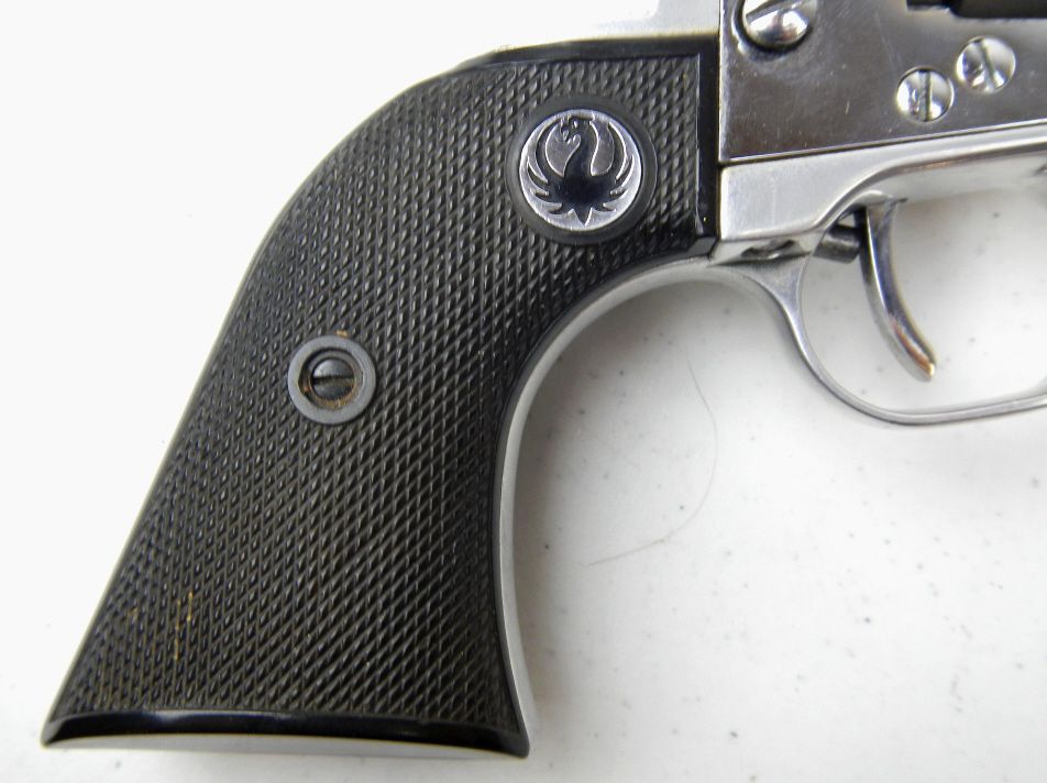 Ruger Blackhawk .357 Chrome Revolver