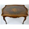 Image 3 : Antique Butlers Table with Inlayed Design