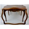 Image 8 : Antique Butlers Table with Inlayed Design