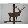 Image 4 : Rustic Elk and Copper Lamp