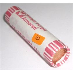 ROLL OF 1990-D UNC PENNIES *UNC ROLL* PENNIES 50 TOTAL *ROLL CAME OUT OF SAFE DEPOSIT BOX*!!