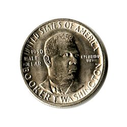 US Commemorative Half Dollar 1950-S Booker T Washington