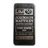 Image 1 : Silver Bars: Johnson Matthey 10 oz Bar (Pressed, JM Log