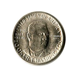 US Commemorative Half Dollar 1946-D Booker T Washington